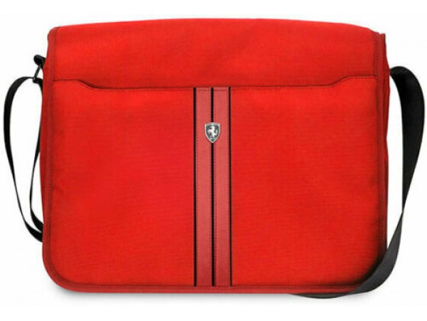 CG MOBILE FERRARI Laptop Bag 13-inch Cmessenger Urban Collection Red Notebook